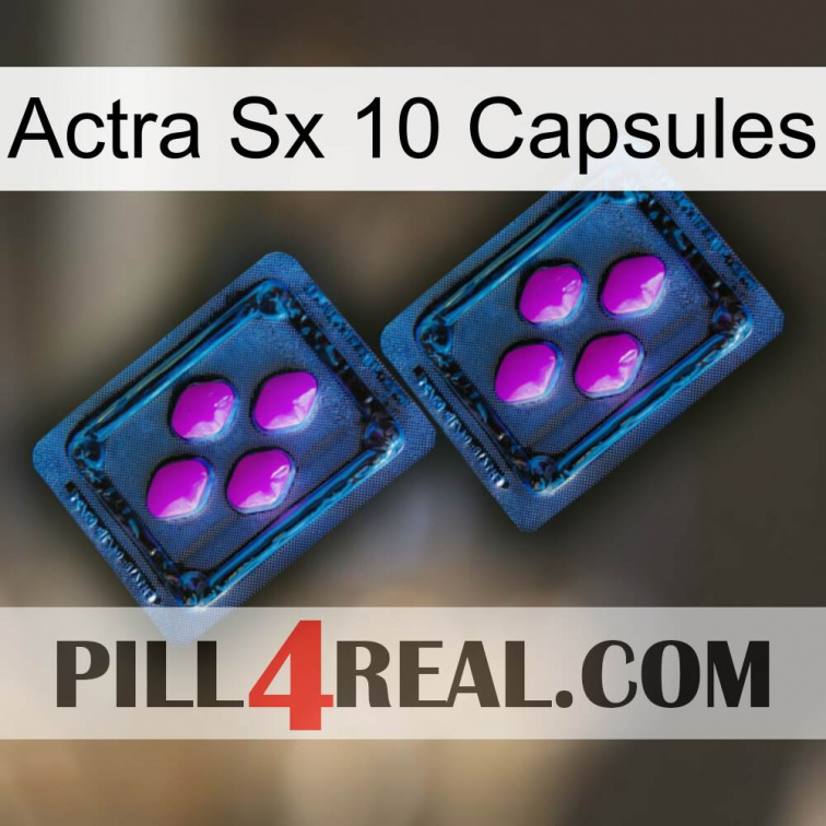 Actra Sx 10 Capsules 03